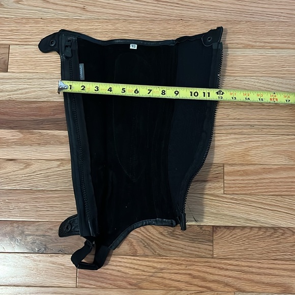 Black Riding Half Chaps - Picture 8 of 8